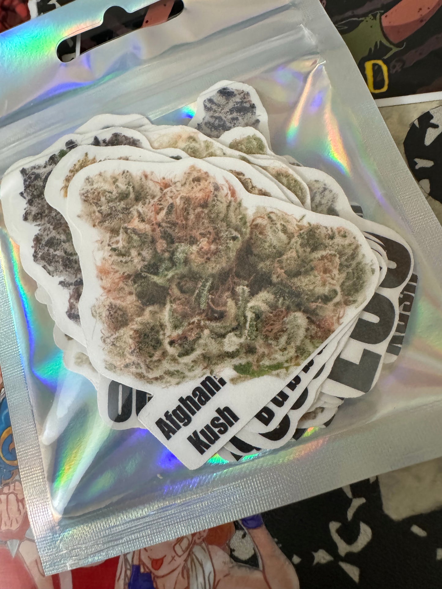 Weed Alphabet Sticker Pack