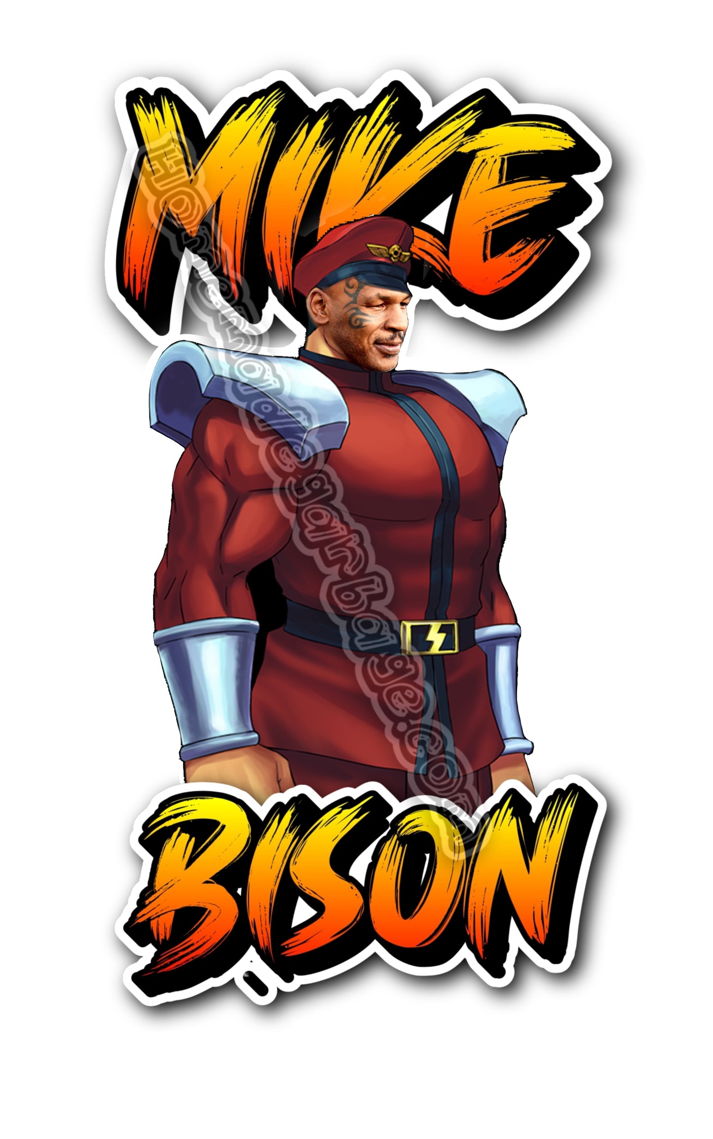 Mike Bison Sticker