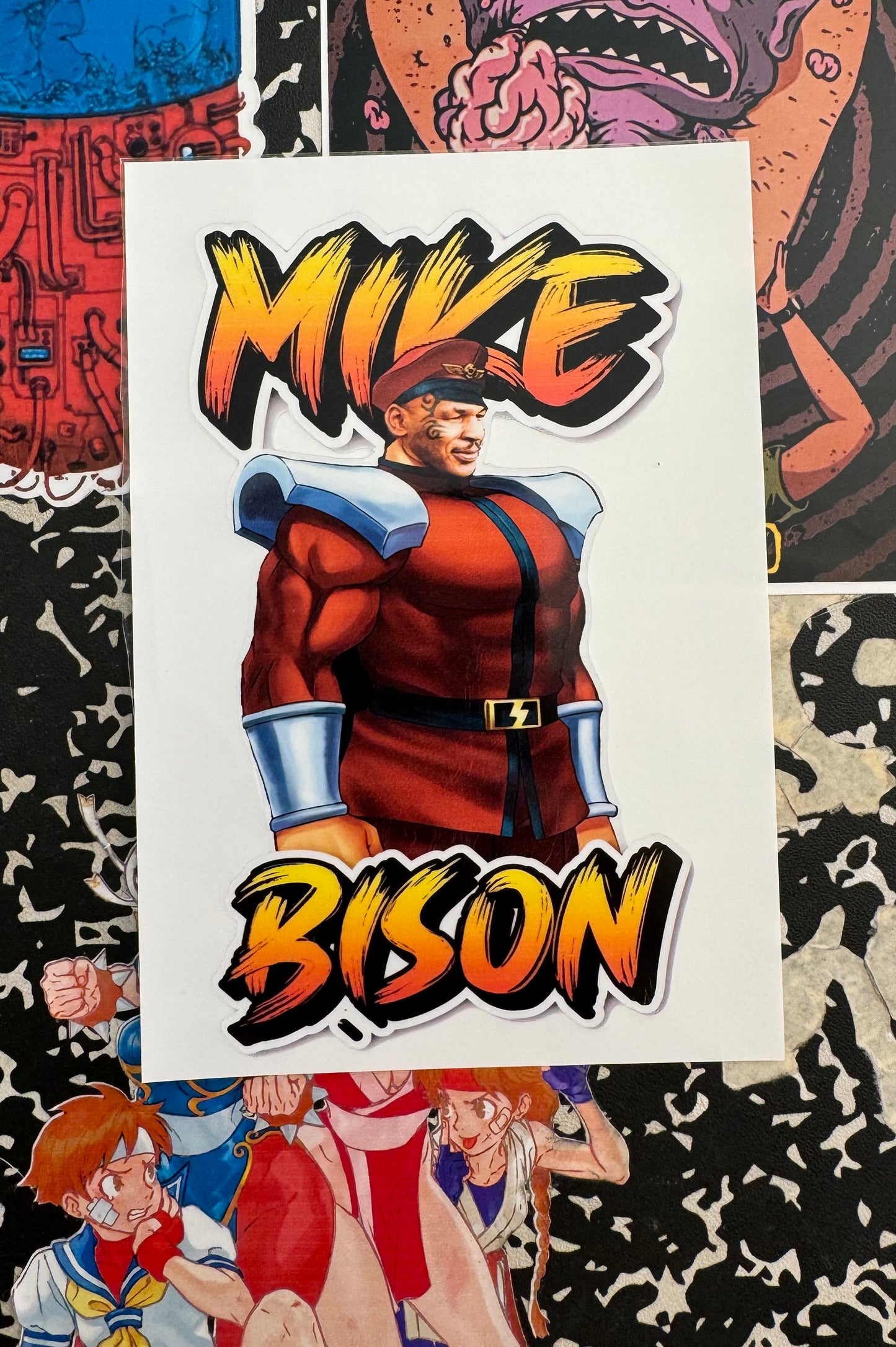 Mike Bison Sticker